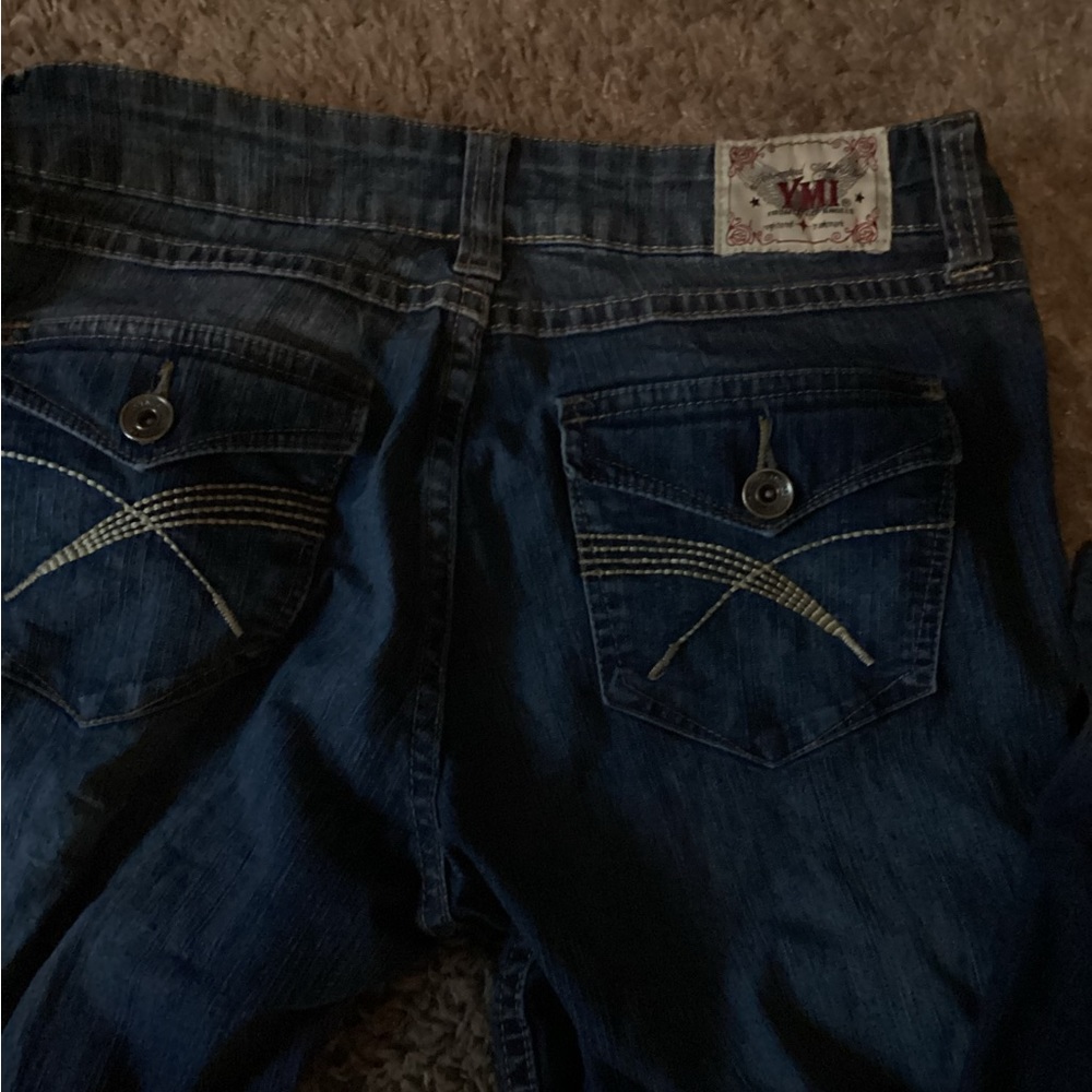 Low rise bootcut